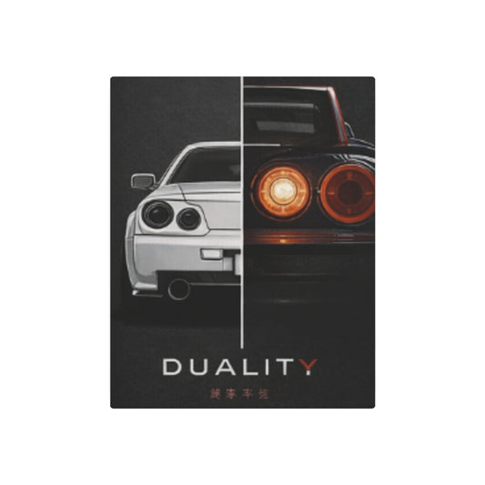 Metal Sign Split Skyline R32/R33 Poster Wall Art